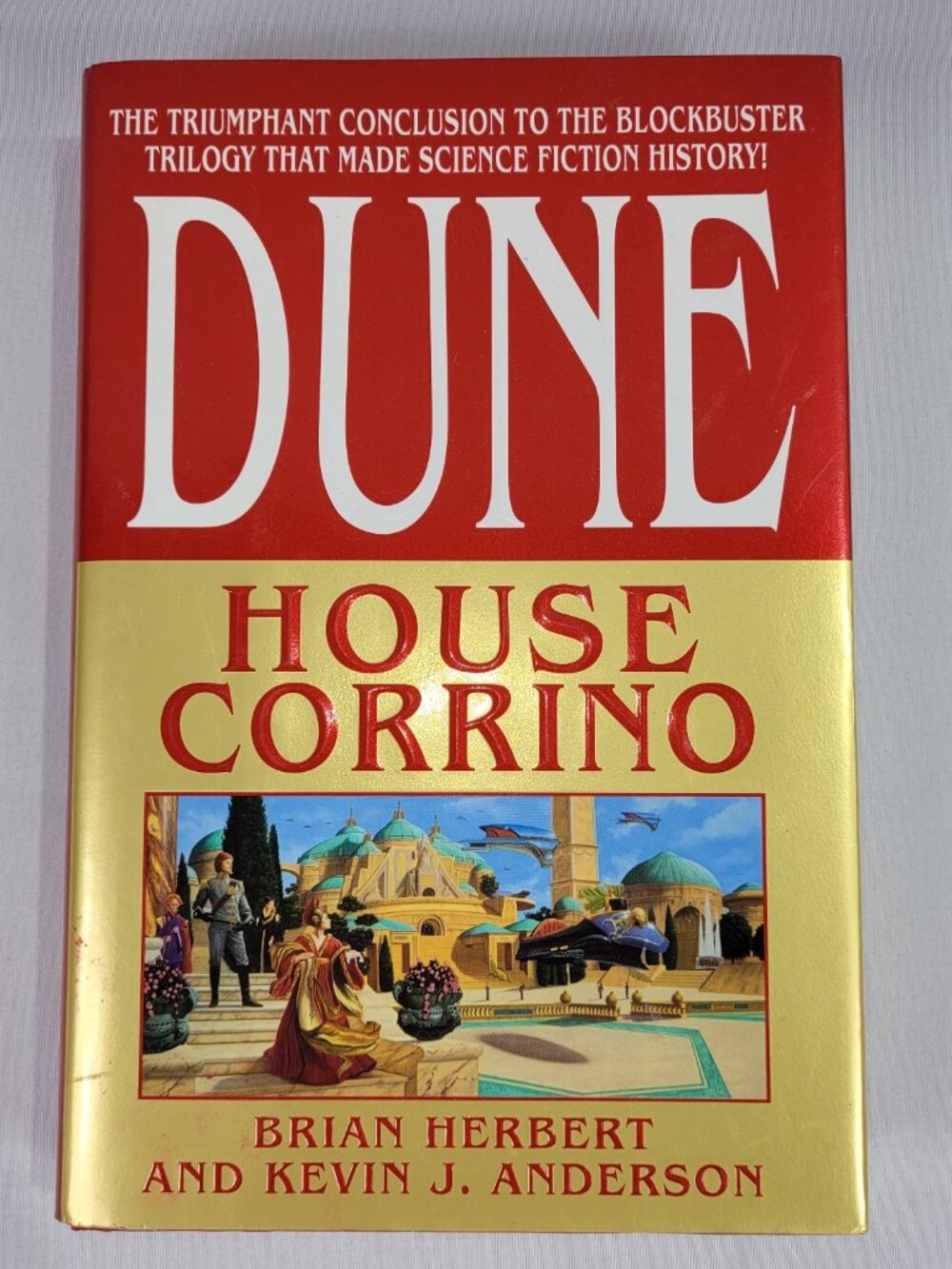 Brian Herbert Dune House Corrino Hardcover Book First Edition Hardback